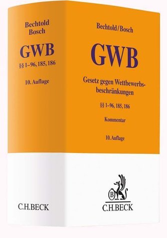 Gesetz gegen Wettbewerbsbeschränkungen (§§ 1-96, 185, 186)