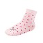 Dětské bavlněné ponožky New Baby růžové puntíky - velikost 98 (2-3r)