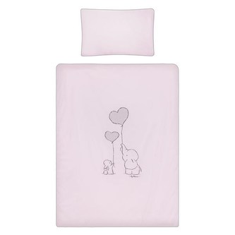 3-dílné ložní povlečení Belisima Amigo 90/120 růžové