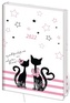 Diář 2022 B6 LYRA denní L226 Cats