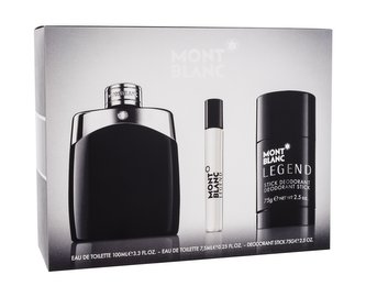 Montblanc Legend toaletní voda 100 ml + deostick 75 g + toaletní voda 7,5 ml
