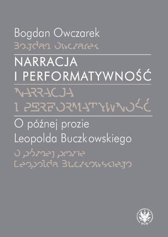 Narracja i performatywność Narracja i performatywność