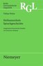 Hofmannsthals Sprachgeschichte