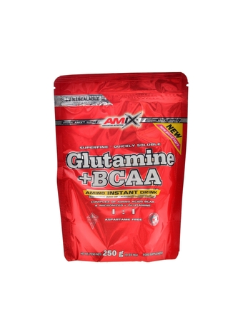 Amix - Glutamine + BCAA powder 250 g - cola