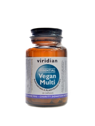 Viridian - Vegan Multi 30 kapslí Multivitamín pro vegany