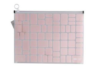 Teczka B4 PP z suwakiem Trend Pink HAPPY COLOR