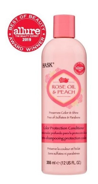 Hask Kondicionér pro barvené vlasy - růž.olej-broskev 355 ml