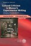 Cultural Criticism in Woman's Experimental Writing