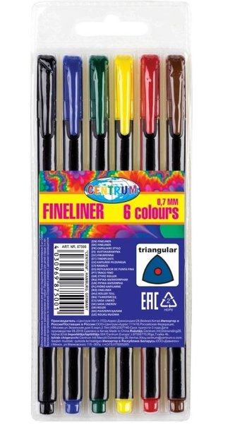Zestaw cienkopisów 6 szt. 87500