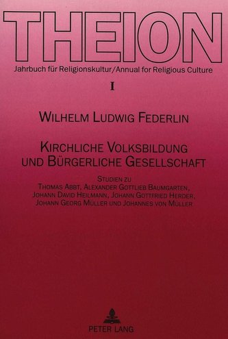Kirchliche Volksbildung und Bürgerliche Gesellschaft