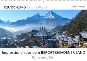 Impressionen aus dem BERCHTESGADENER LAND - Panoramabilder (Wandkalender 2021 DIN A2 quer)