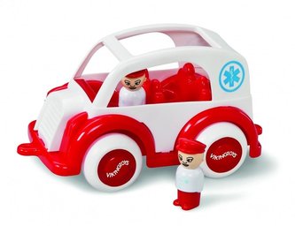Pojazd Jumbo Ambulans z figurkami
