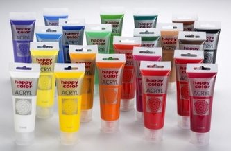 Farba akrylowa 75ml granatowy HAPPY COLOR