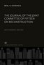 The Journal of the Joint Committee of Fifteen on Reconstruction