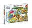 Puzzle 3x48 Super kolor Winnie the pooh