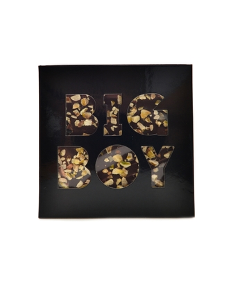 BigBoy - Čokoláda hořká s pistáciemi 100 g