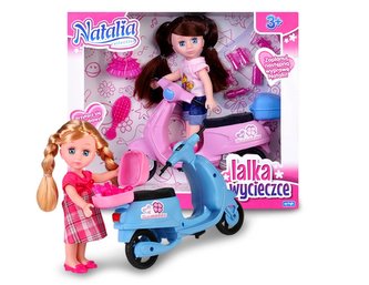 Lalka Natalia ze skuterem