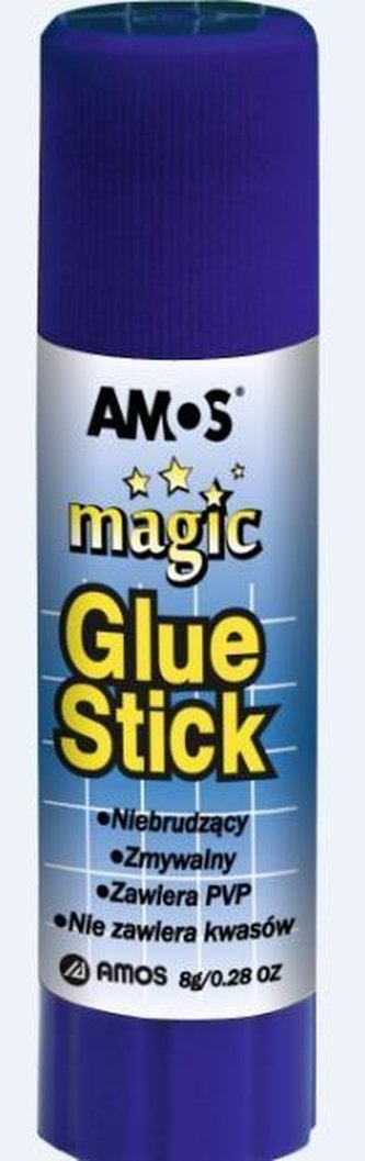 Klej w sztyfcie Magic 8g (30szt) AMOS