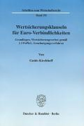 Wertsicherungsklauseln für Euro-Verbindlichkeiten