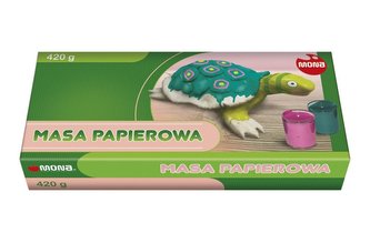 Masa papierowa 420g MONA