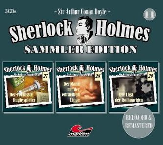 Sherlock Holmes Sammler Edition. Folge.11, 3 Audio-CD