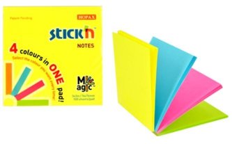 Notes samoprz. Magic Pad Neon mix 4 kolory