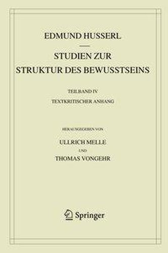 Studien zur Struktur des Bewusstseins