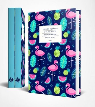 Notatnik Lux - Flamingi