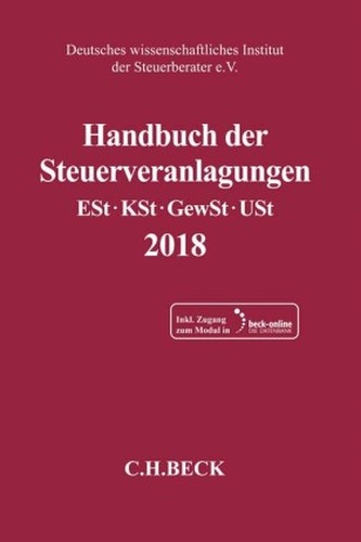 Handbuch der Steuerveranlagungen