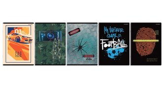 Zeszyt A5/80K kratka Chłopcy (5szt)