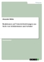 Reaktionen auf Unterrichtstörungen aus Sicht von Schülerinnen und Schüler