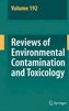 Reviews of Environmental Contamination and Toxicology 192