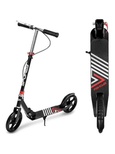Spokey - AYAS PLUS Koloběžka s ruční brzdou kol. 200mm - černá
