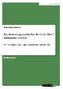 Zur Bedeutung weiblicher Rede im \"Erec\" Hartmanns von Aue