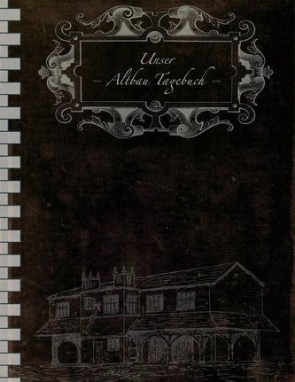 Unser Altbau Tagebuch: Einfache Ausgabe: 100 Seiten Punkteraster Für Text Und Zeichnungen I Softcover I Großformat 8,5 X 11 \" I