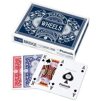 Karty podwójne \"Wheels\" PIATNIK