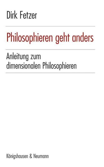 Philosophieren geht anders