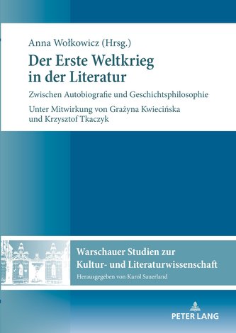 Der Erste Weltkrieg in der Literatur