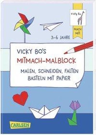 Vicky Bo's Mitmach-Malblock