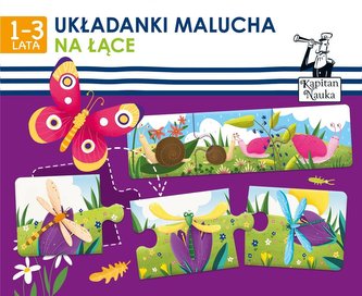 Kapitan Nauka Układanki malucha. Na łące 1-3 lat Kapitan Nauka Układanki malucha. Na łące 1-3 lat