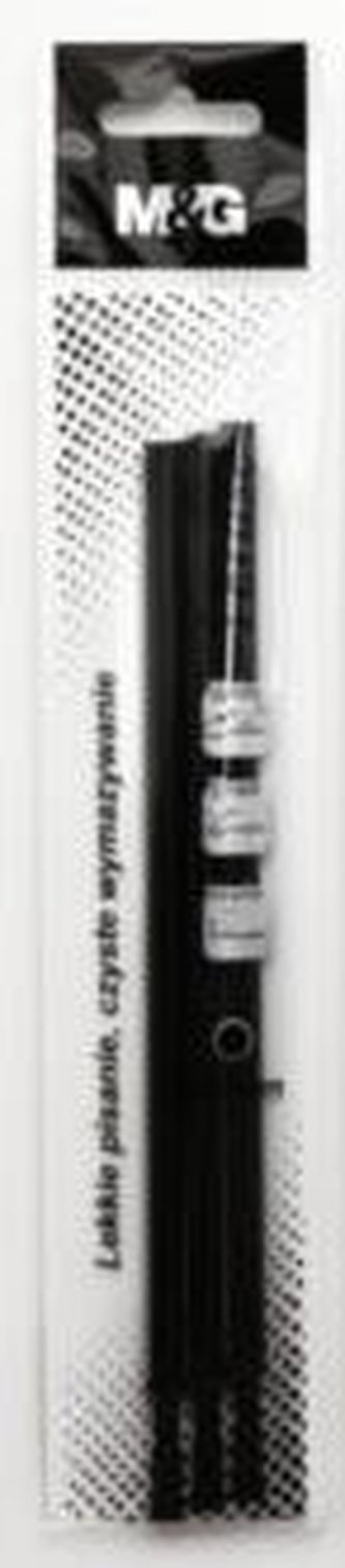 Wkład do usuwalnego długopisu czarny (3szt) M&G;