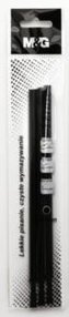 Wkład do usuwalnego długopisu czarny (3szt) M&G;