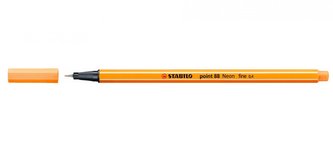 Cienkopis Point neon. pom. (10szt) 88/054 STABILO