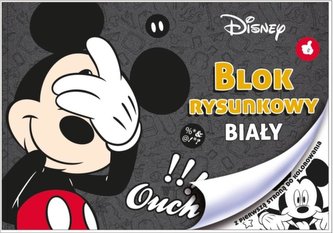 Blok rysunkowy biały A4/20K Mickey Mouse