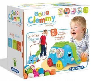 Clemmy Soft. Słonik do ciągnięcia