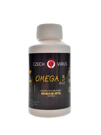 Czech Virus - Omega 3 1000mg 90 kapslí