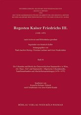 Regesten Kaiser Friedrichs III.
