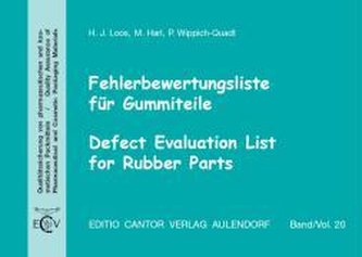 Fehlerbewertungsliste für Gummiteile