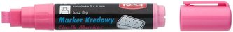 Marker kredowy 4,45 mm czerwony TOMA