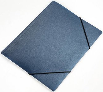 Teczka na gumkę A4 Focus Simple niebieska